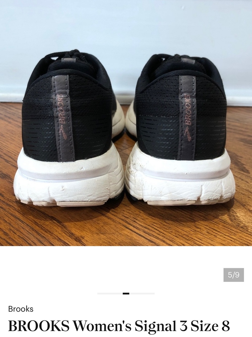 BROOKS Women's Signal 3 Size 8 - Picture 5 of 8